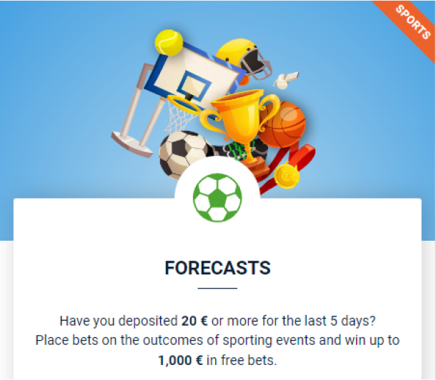 20bet 賭場促銷活動